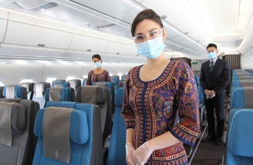 Singapore Airlines Sicherheit & Gesundheit an Bord